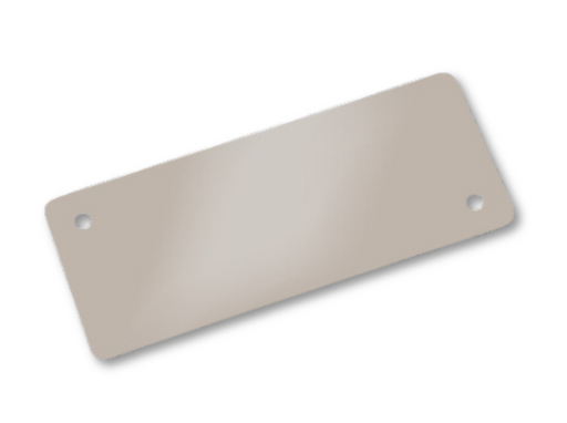 Infratech Heater Part 13 1220 - J Box Cover Plate in Beige Color