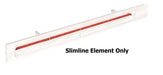 Infratech E2428SL 2400 Watt Replacement Quartz Element For SL Series - For SL2428 Heaters - Clear Color