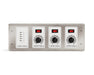 Infratech 30 4047 Solid State Control - 3 Zone Analog Control with Digital Timer - 4.5 x 14.1875 x 2.5 in. - Gray Steel Color