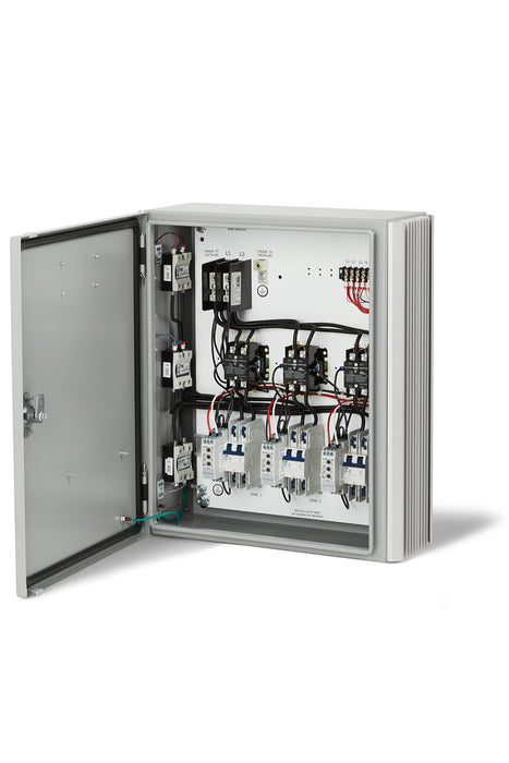 Infratech 30 4076 Universal Control Panel - 6 Relay Panel - 24 x 20 x 7 in. - Gray Steel Color