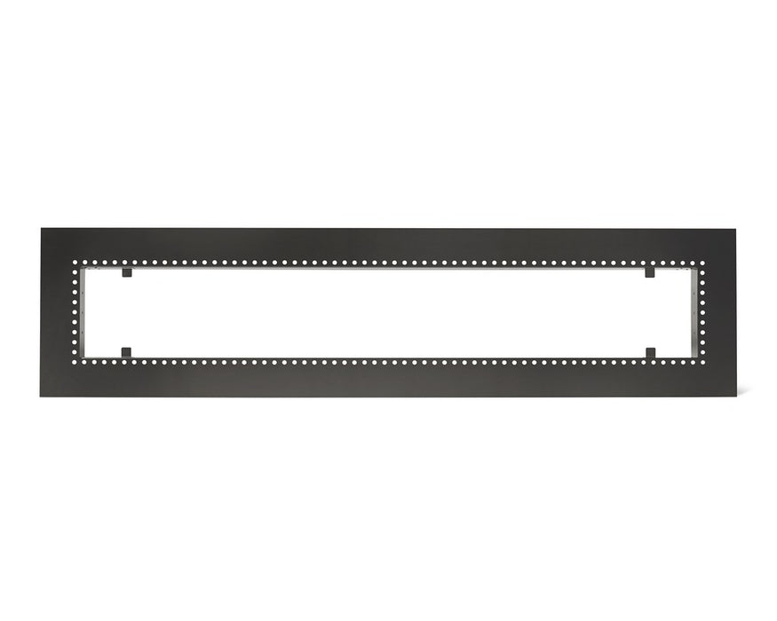 Infratech 18 2295BL 33 in. Flush Mount Frame - 33 x 8 x 18 gauge 304 SS in. - Black Color