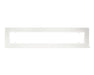 Infratech 18 2295WH 33 in. Flush Mount Frame - 33 x 8 x 18 gauge 304 SS in. - White Color