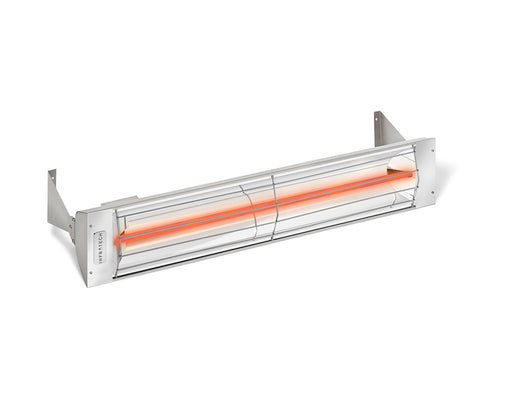 Infratech W Series Single Element W2028WH 2000 Watts 208V 8.3 Amps Infrared Electric Patio Heater 39 x 8 x 3 in. White Color