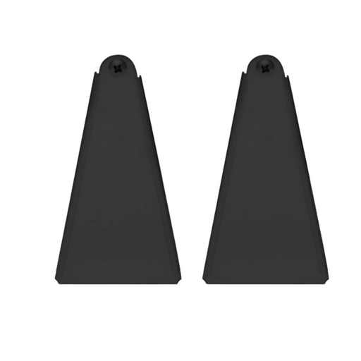 Standard 6 Inch Pair of Replacement SL Series Infratech Heater Brackets - 13 7020 BL - BRKT ITC - Slimline Black