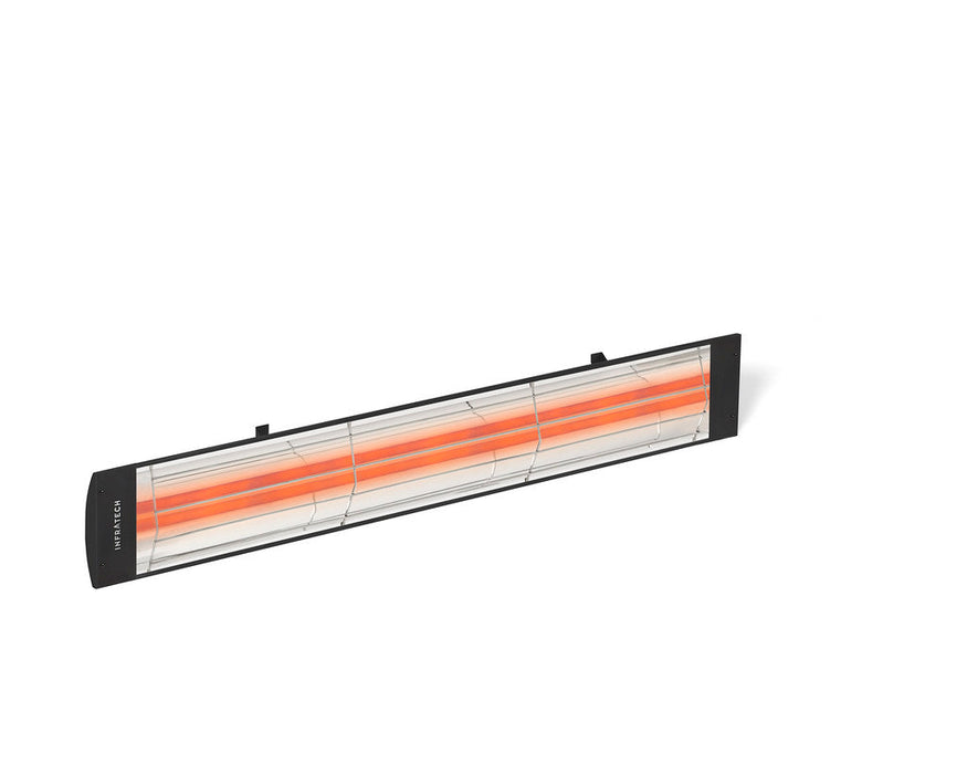 Infratech CD Series Dual Element CD5224BL 5200 Watts 240V 21.7 Amps Infrared Electric Patio Heater 48 x 8.19 x 2.5 in. Black Color