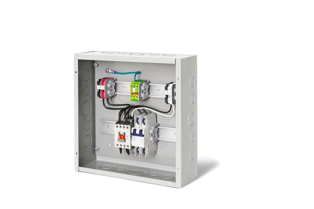 Infratech 14 4700 30B CP-600-1X Single Contactor Panel w/ Timer w/ 30 Amp Breaker - Gray Color