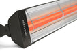 Infratech WD Series Dual Element WD3048BL 3000 Watts 480V 6.3 Amps Infrared Electric Patio Heater 33 x 8 x 3 in. Black Color